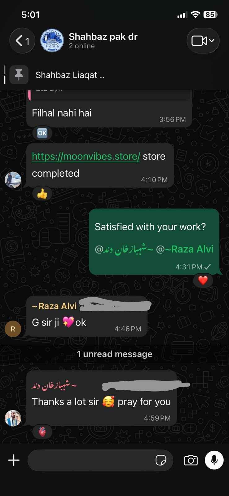 Top Shopify agency in Pakistan testimonial